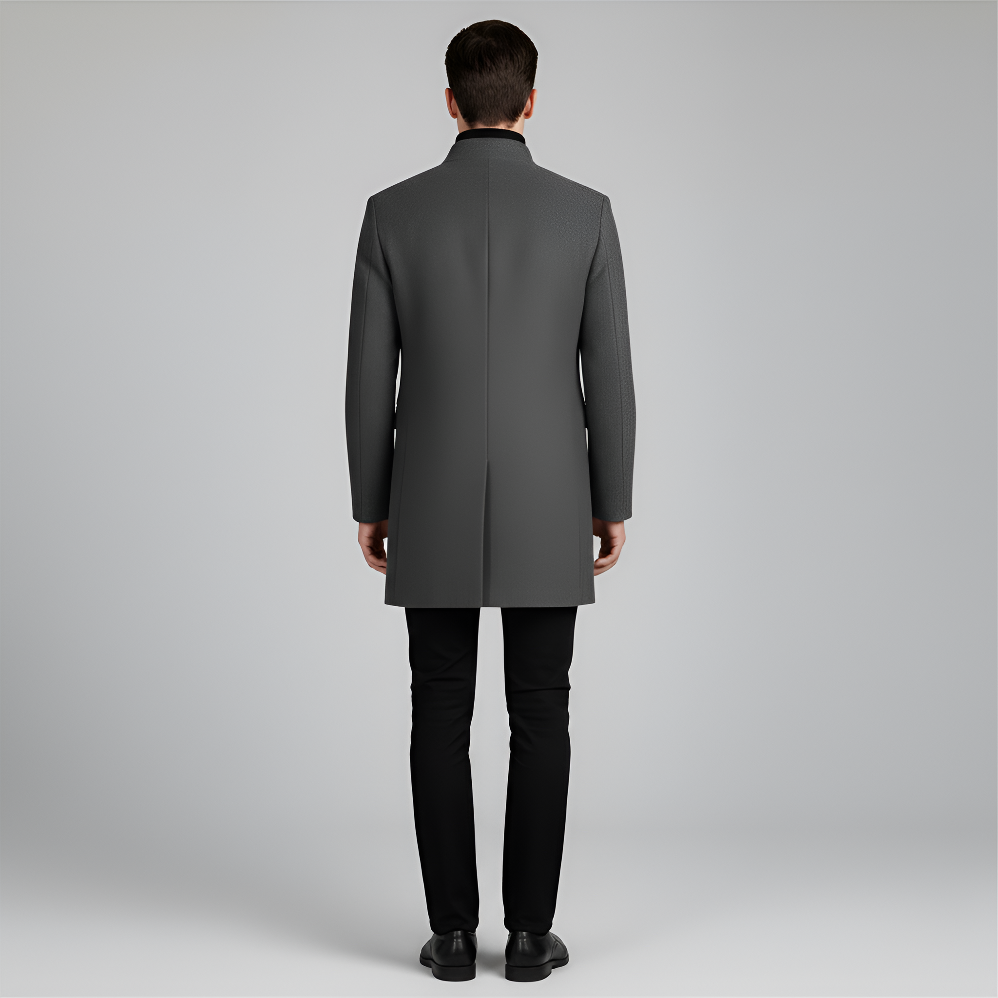 Bellivaro ανδρικό μάλλινο παλτό κλασικό μακρύ μοντέλο