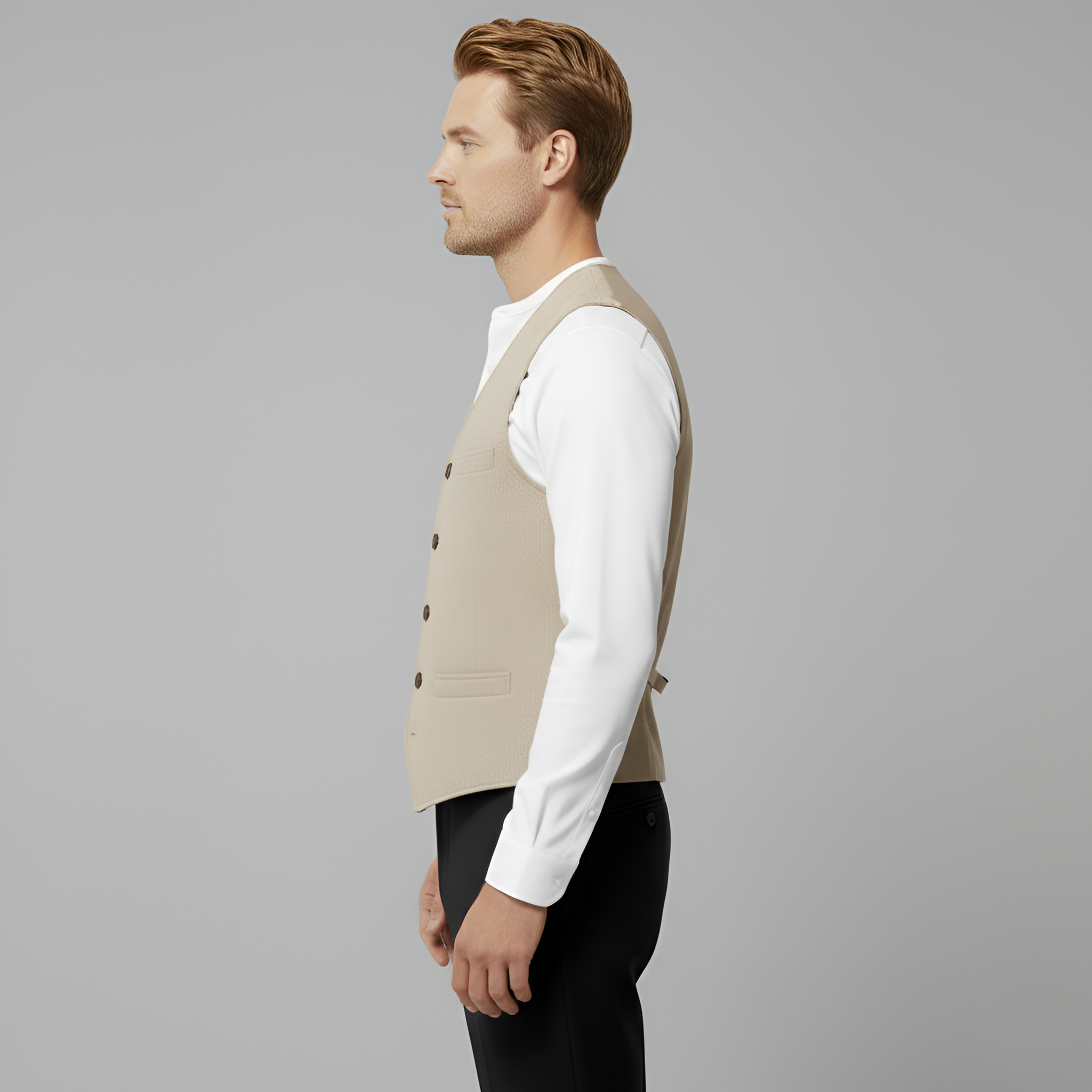 Bellivaro férfi mellény klasszikus szabású
