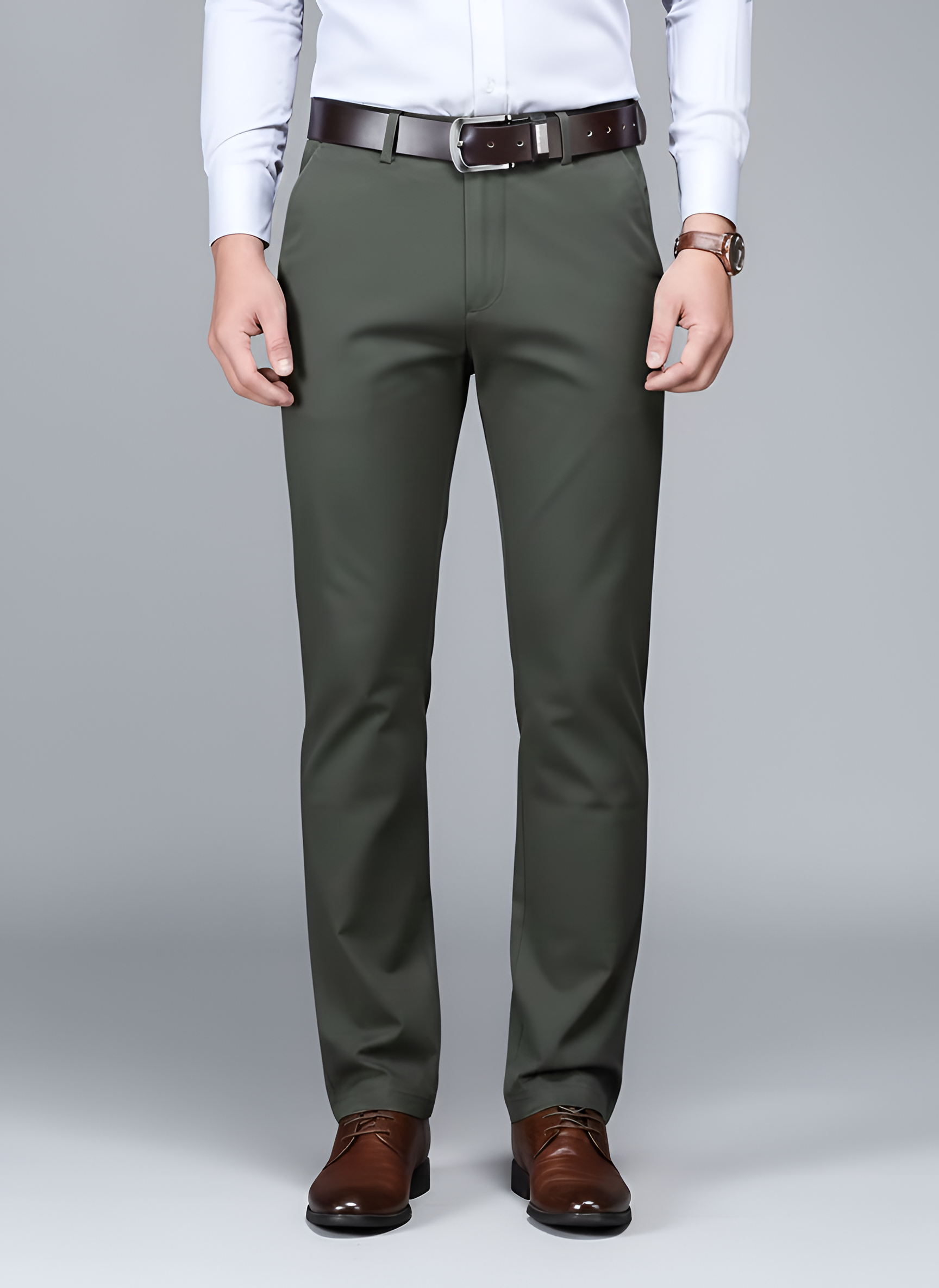 Bellivaro pánske pracovné nohavice s elastickým materiálom a regular fit na prácu a bežné nosenie