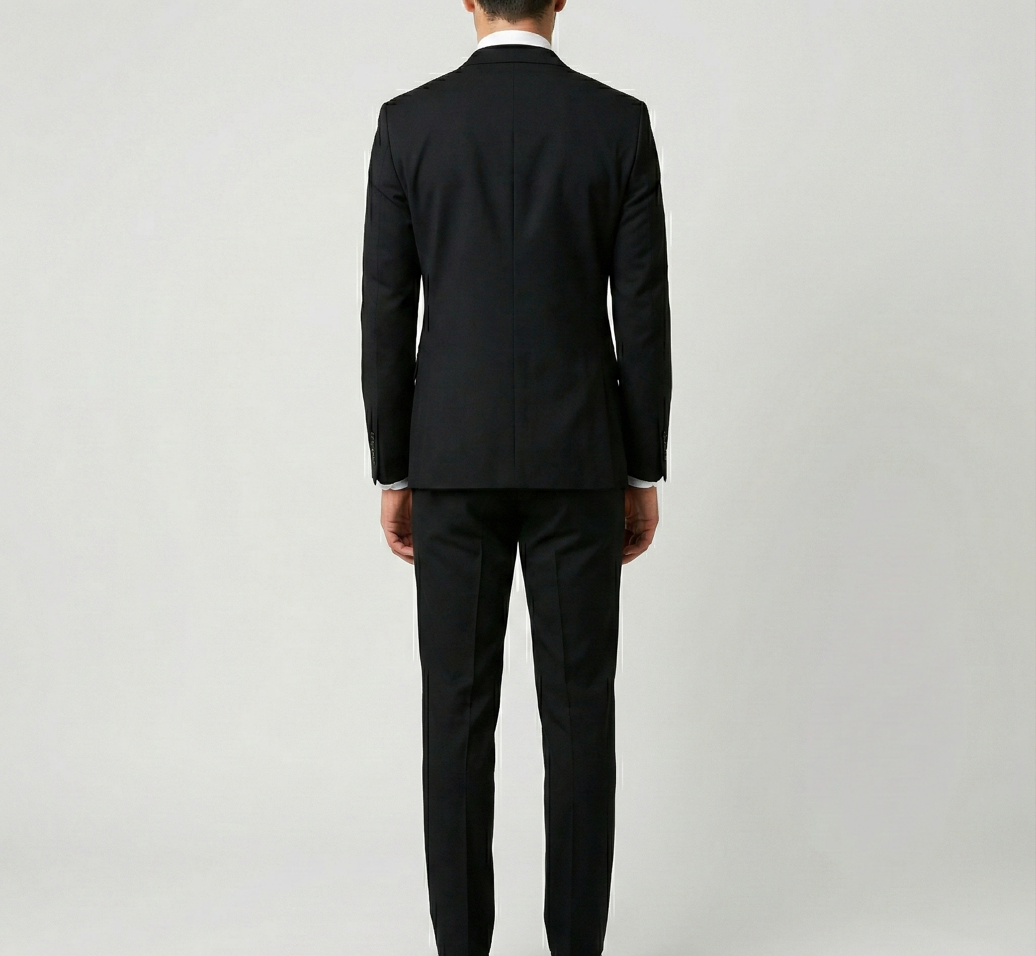 Bellivaro herre jakkesæt 3-delt slim fit til fest og bryllup