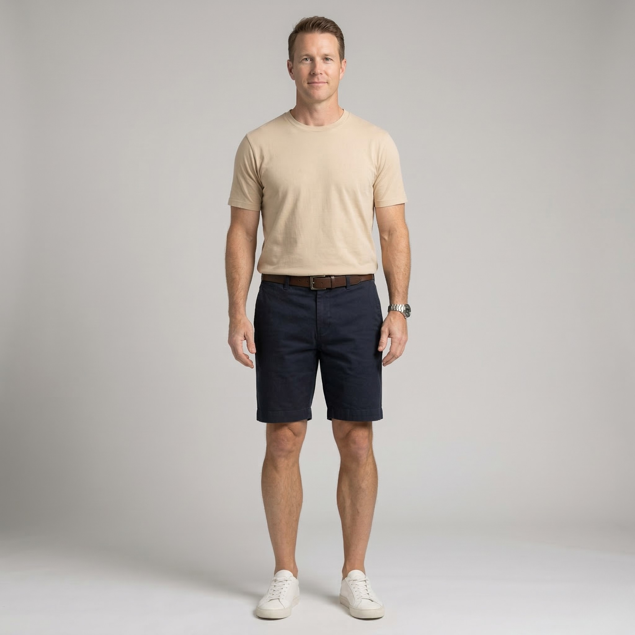 Shorts chino para hombre, shorts ligeros de verano para uso diario y ocio