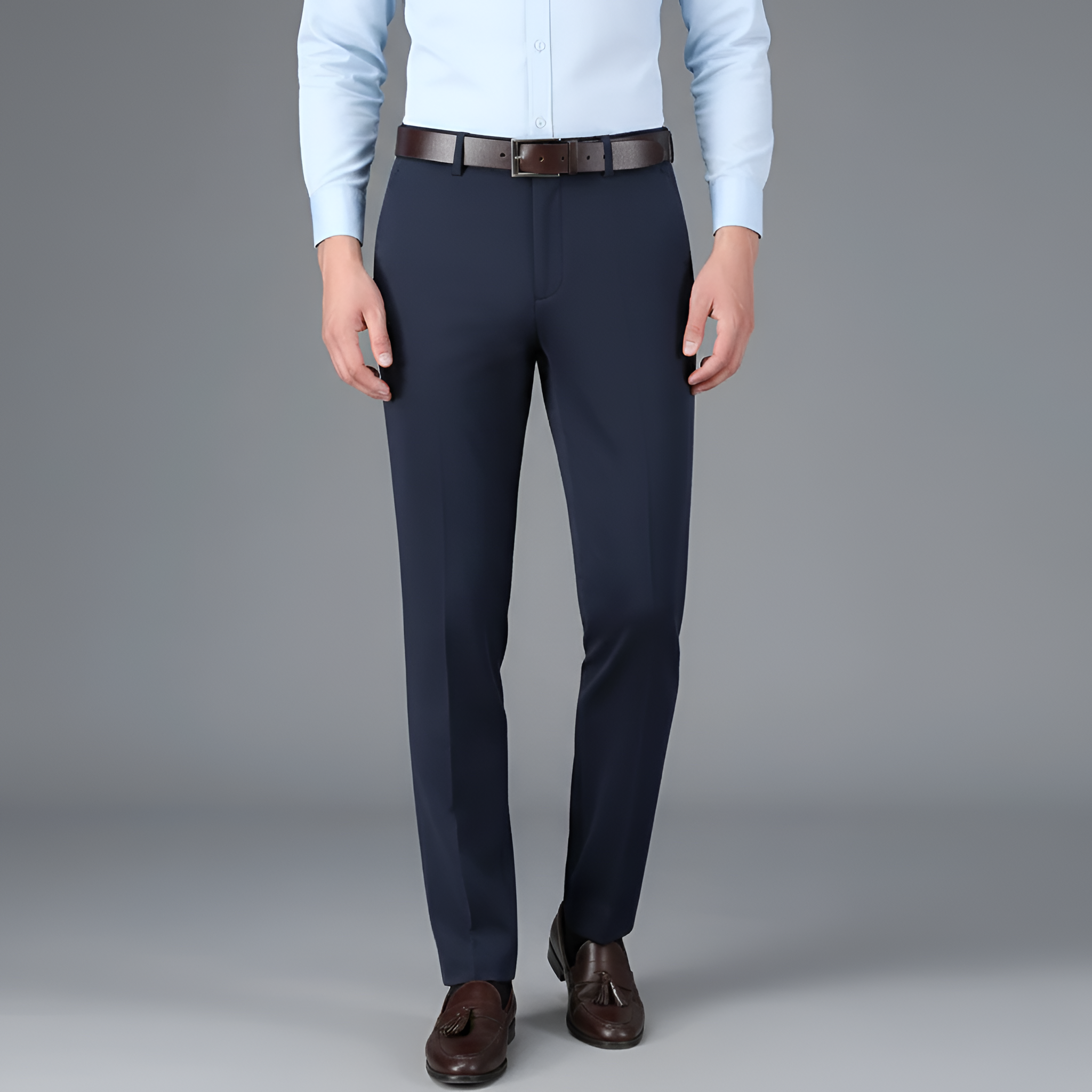 Bellivaro ανδρικό παντελόνι slim fit με ελαστικότητα