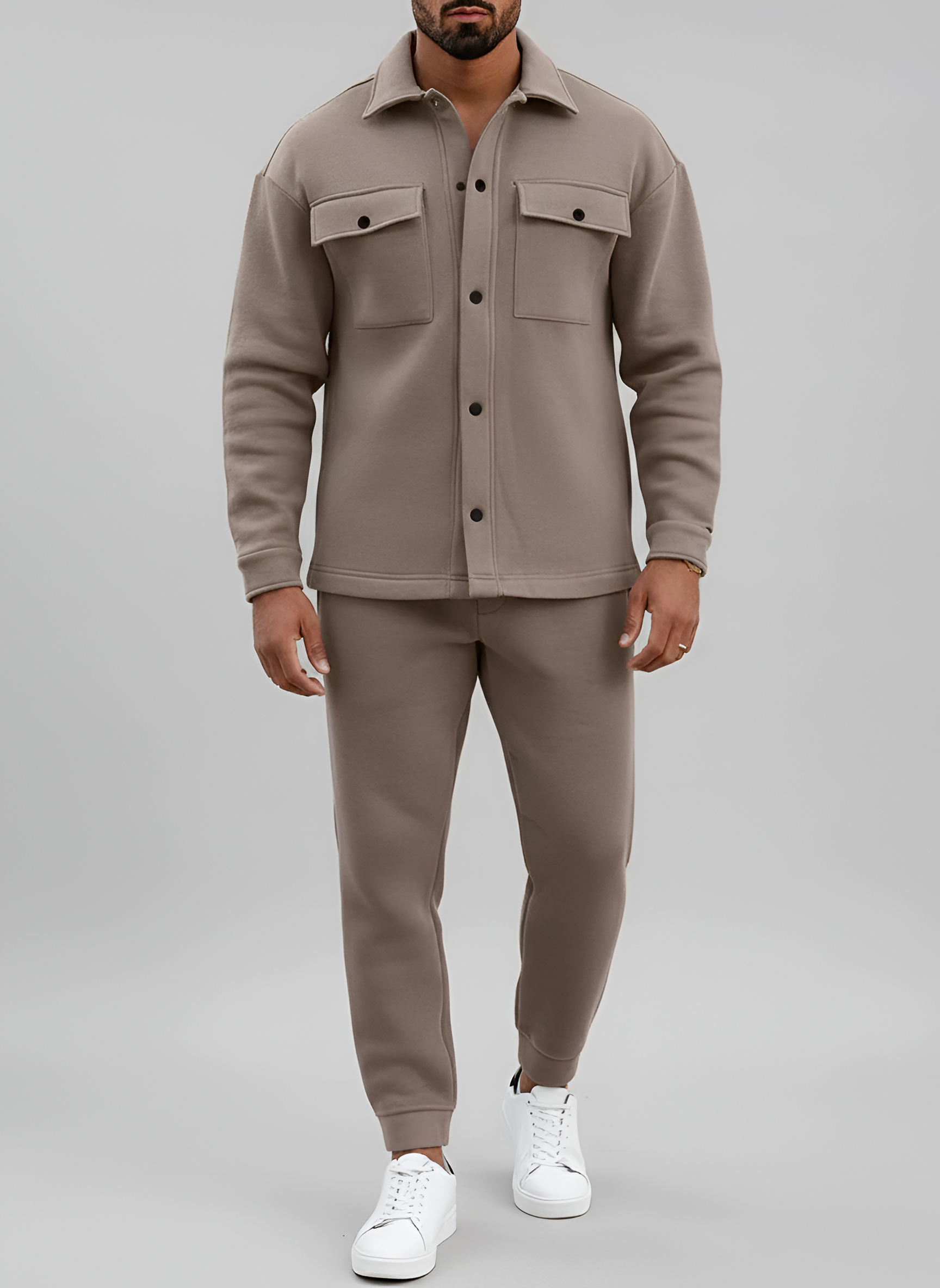 Bellivaro pánska tréningová súprava joggingová súprava s bundou a nohavicami pohodlný strih