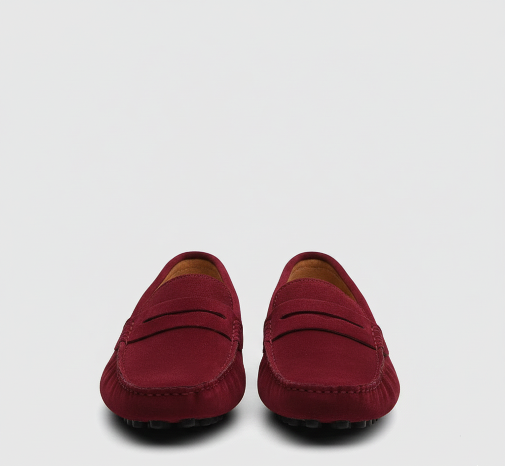 Bellivaro herre loafers i ruskind til komfort og hverdagsbrug