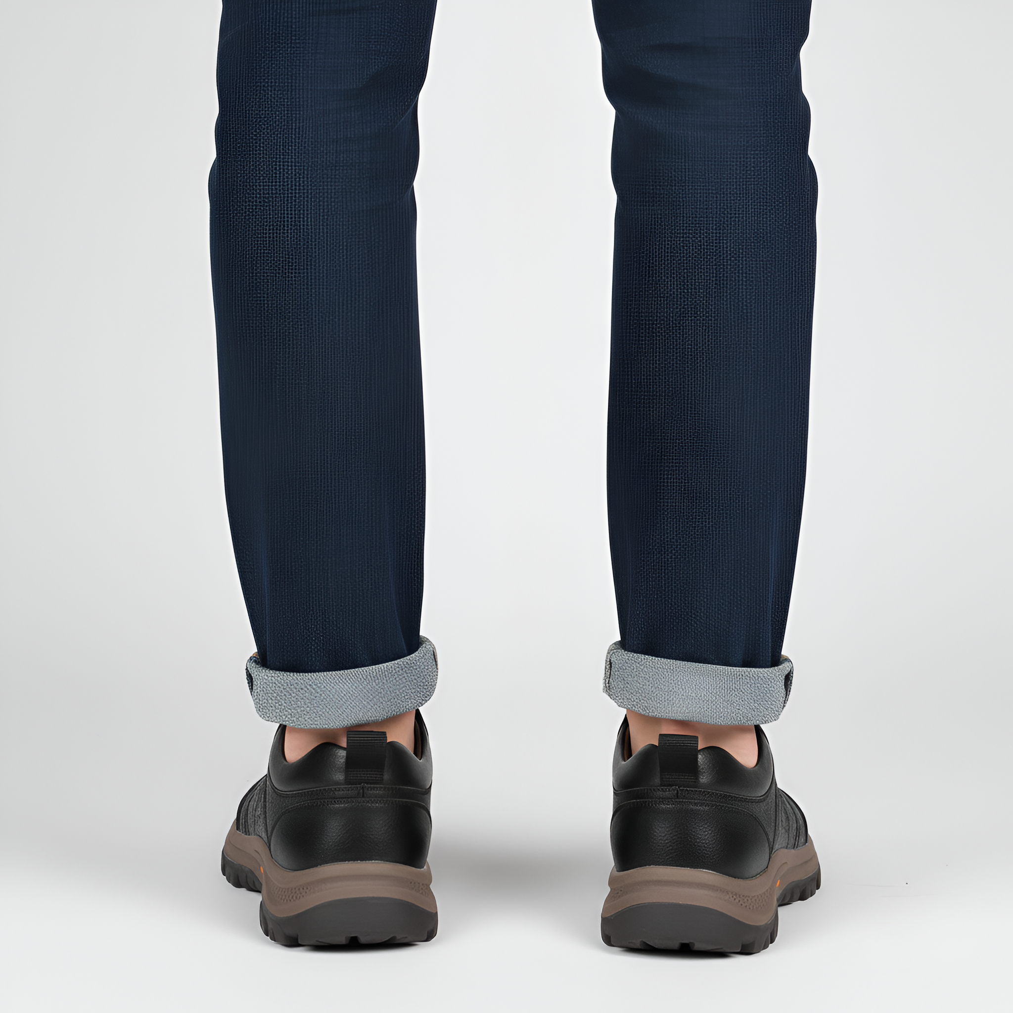 Bellivaro herre læder sneakers med skridsikker sål