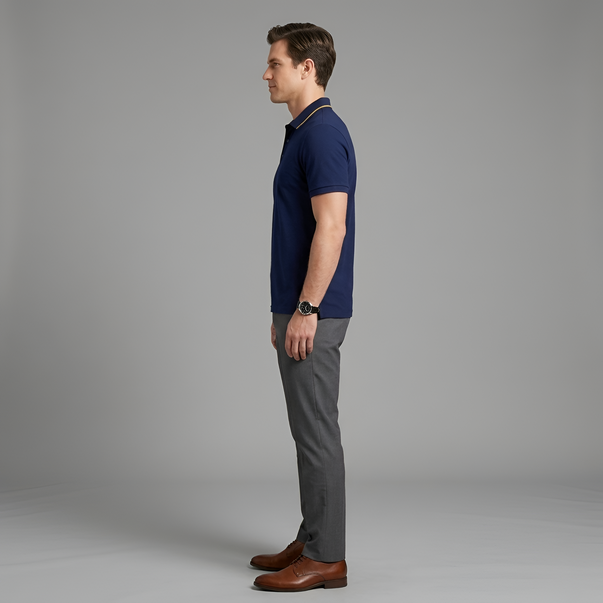 Pánske polo tričko z bavlny, krátky rukáv, klasické polo tričko s golierom