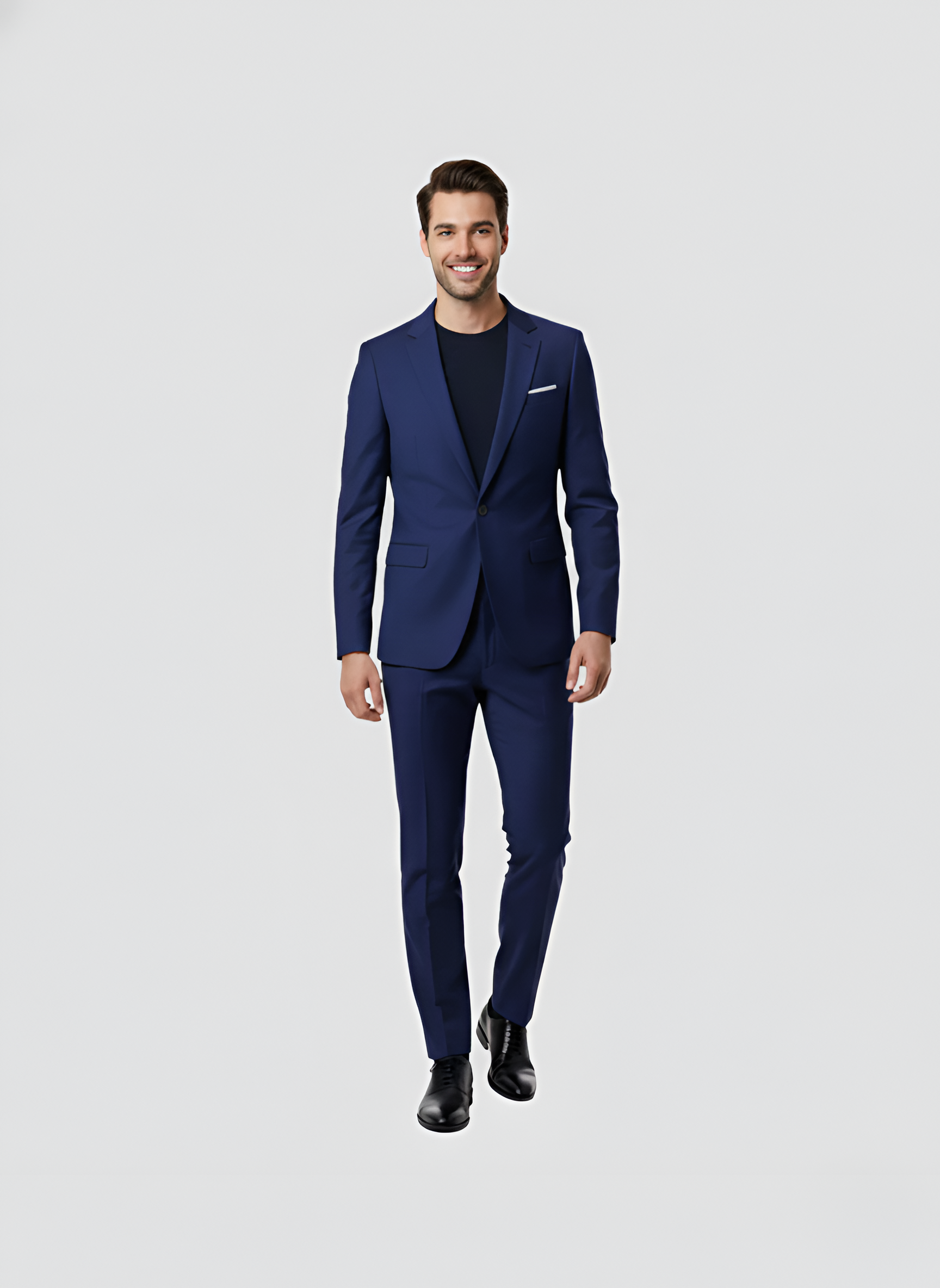 Σετ σακάκι και παντελόνι Bellivaro ανδρικό κλασικό κοστούμι slim fit