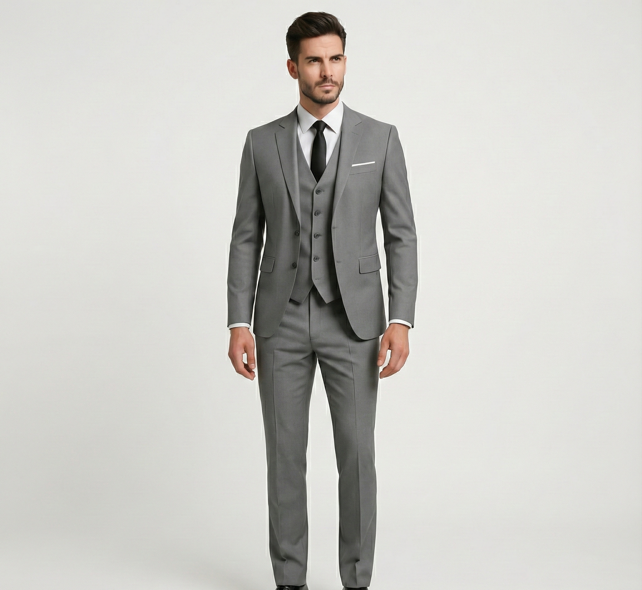 Ανδρικό κοστούμι Bellivaro 3 τεμαχίων slim fit για γιορτές και γάμους