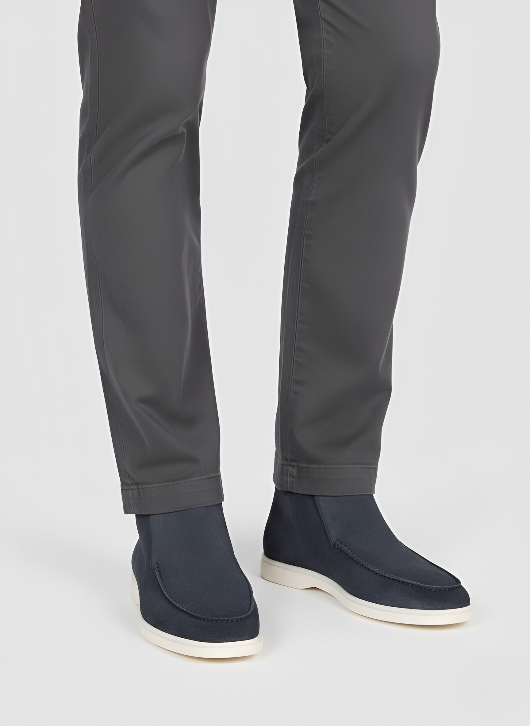 Bellivaro Herre Loafers i Ruskind med Slip-On Design og Komfortabel Sål