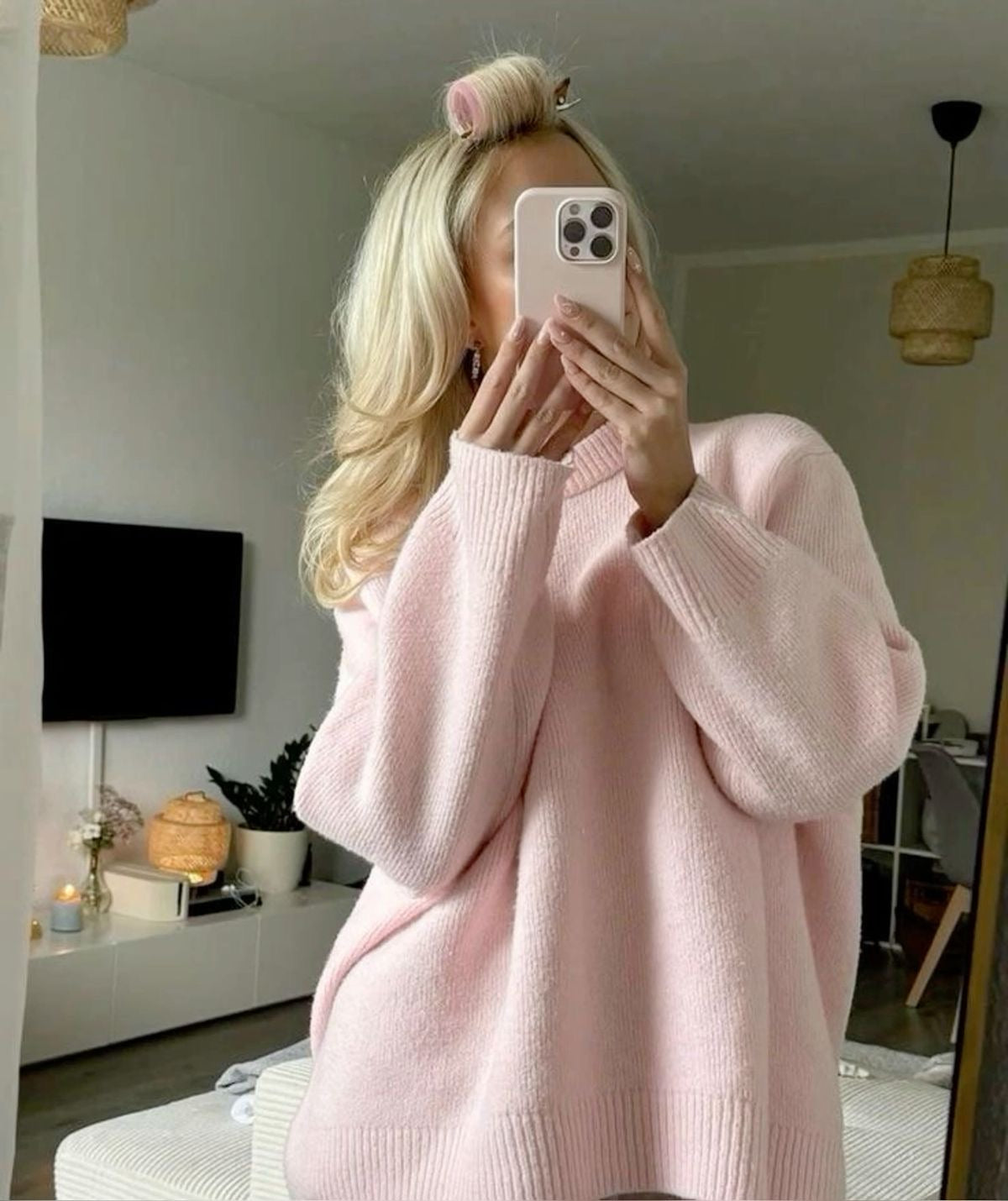 Blød Oversize Damepullover: Elegant og Afslappet Komfort