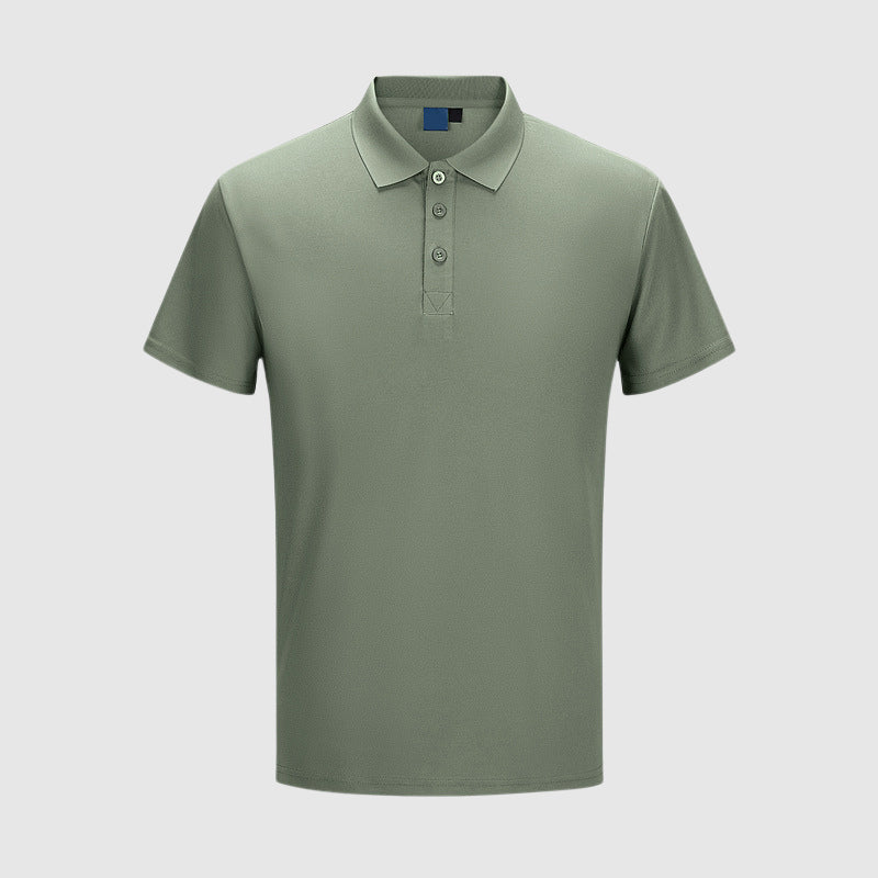 Herre Klassisk Polo T-shirt i Blød Bomuldsblanding