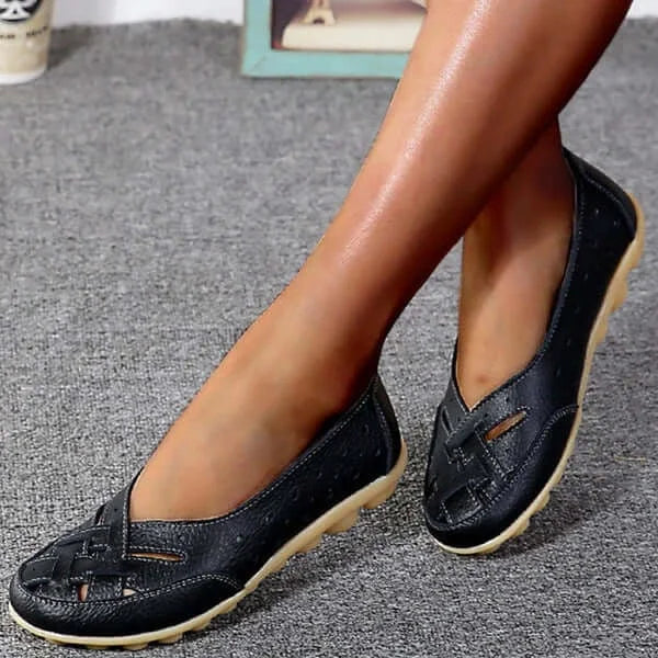 Lenie - Breathable Leather Shoes