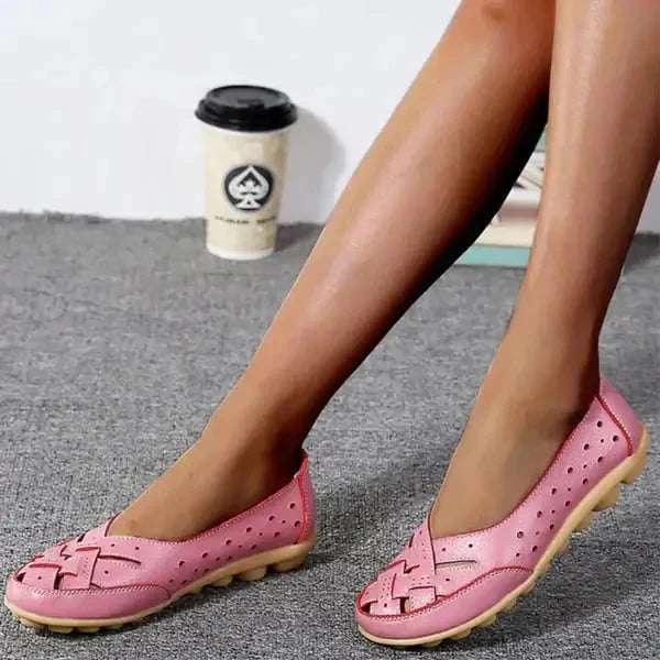 Lenie - Breathable Leather Shoes