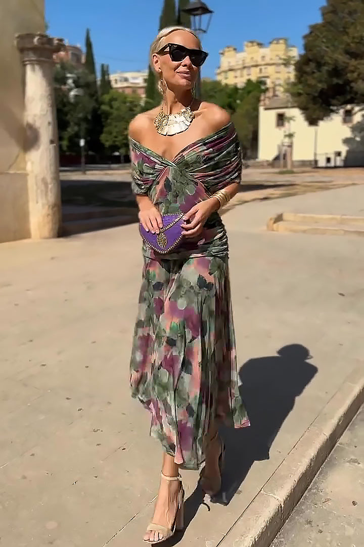 Elegant maxi dress for women
