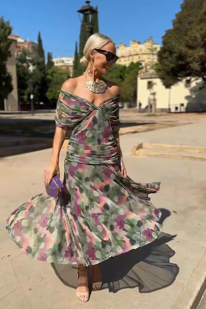 Elegant maxi dress for women