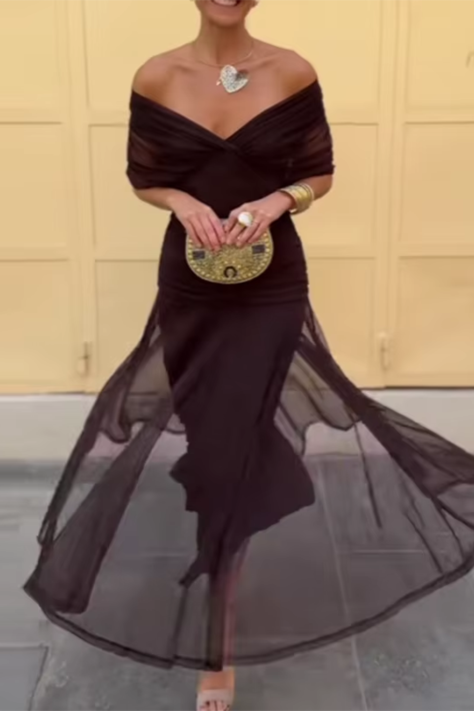 Elegant maxi dress for women