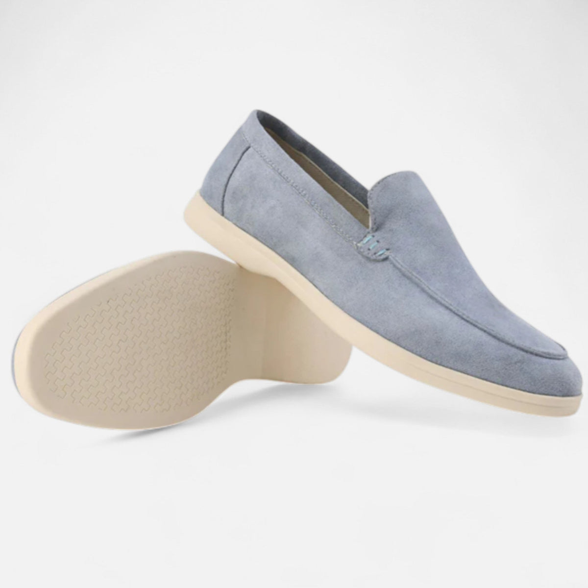 Men's Suede Loafers – Old Money Elegance, Timeless Footwear Sophistication