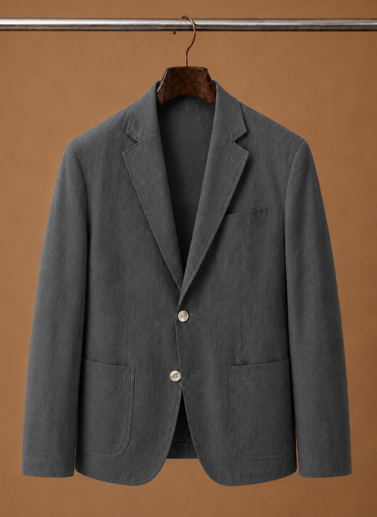 Let Blazer til Mænd med Skræddersyet Smart Casual Pasform