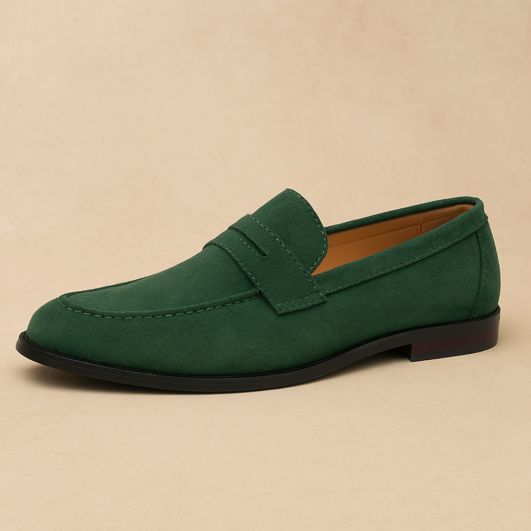 Bellivaro | Classic Herre Loafers i Ruskind – Moderne Elegance og Comfort