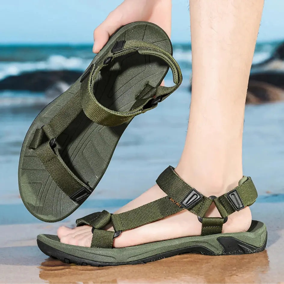 Pánské turistické sandály pro široká chodidla
