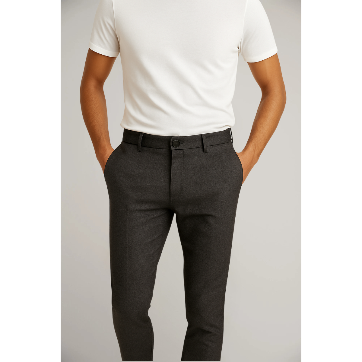 Herrebukser med Slim Fit – Klassiske Habitbukser