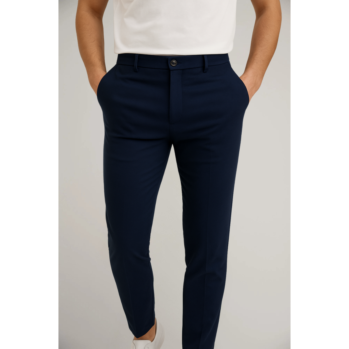 Herrebukser med Slim Fit – Klassiske Habitbukser