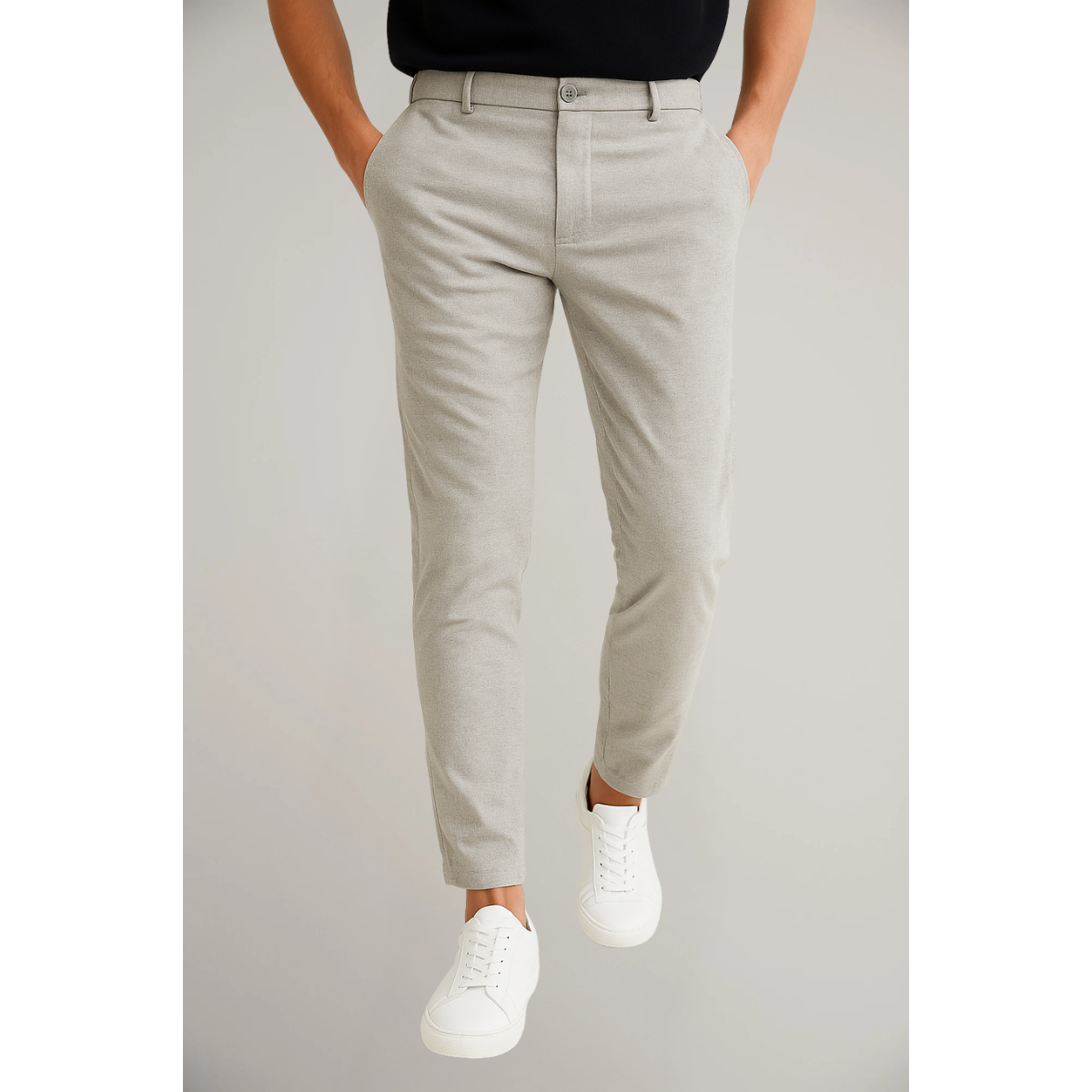 Herrebukser med Slim Fit – Klassiske Habitbukser