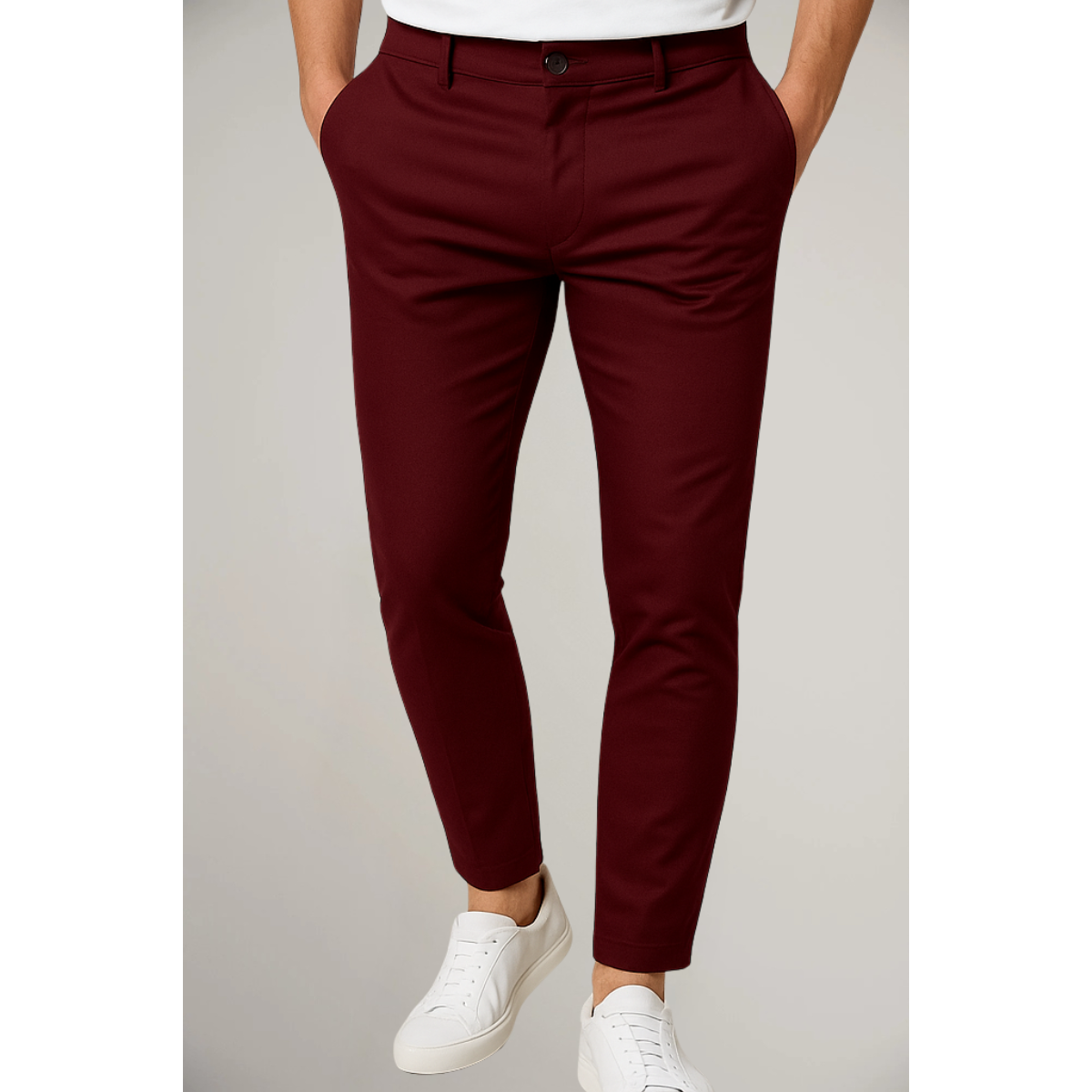 Herrebukser med Slim Fit – Klassiske Habitbukser