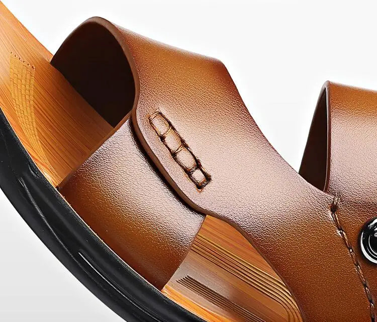 Men’s Sandals with Adjustable Back Strap