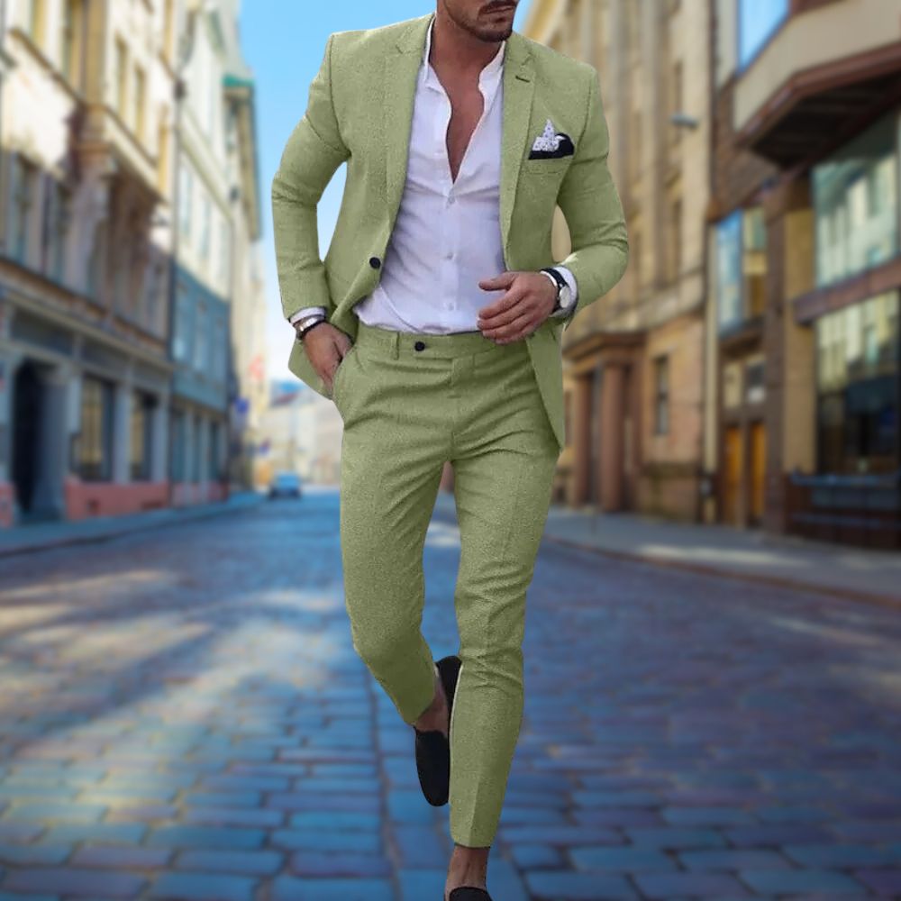 Bellivaro | Herresæt i Slim Fit – Moderne Skræddersyet Business Look