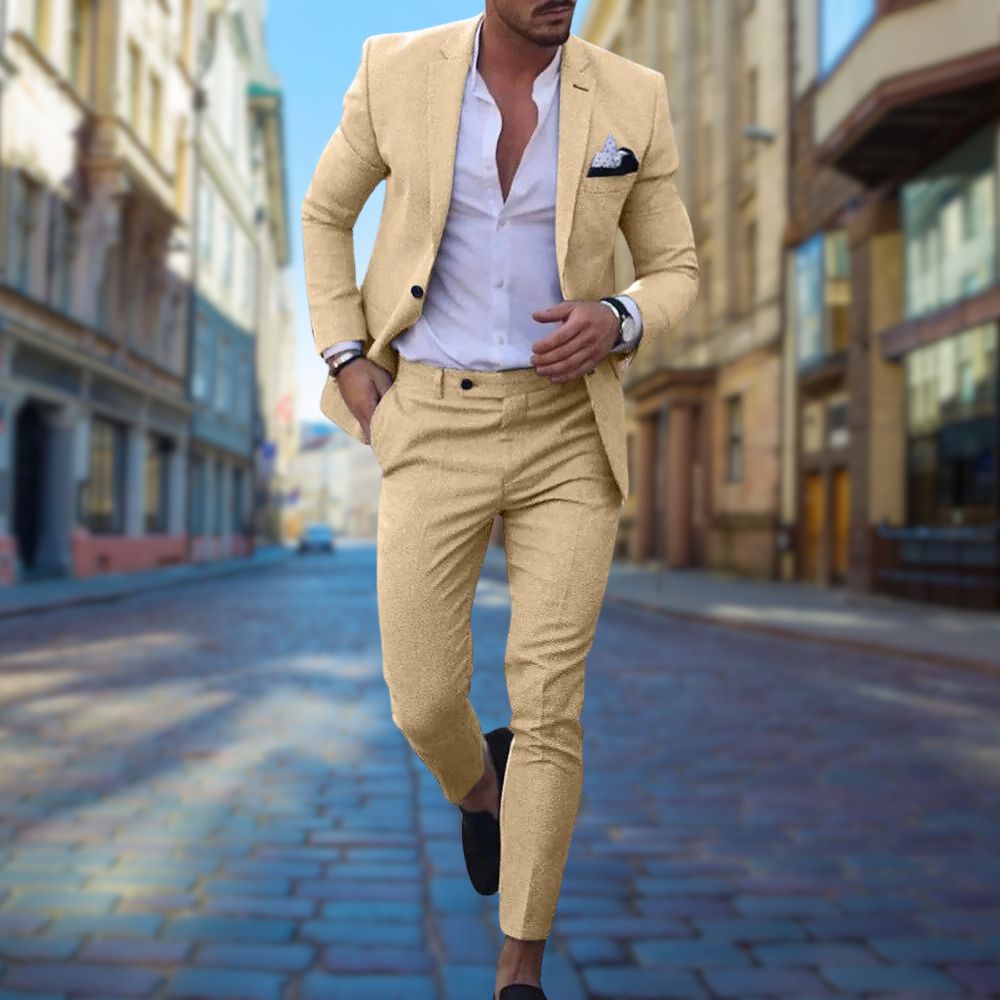 Bellivaro | Herresæt i Slim Fit – Moderne Skræddersyet Business Look