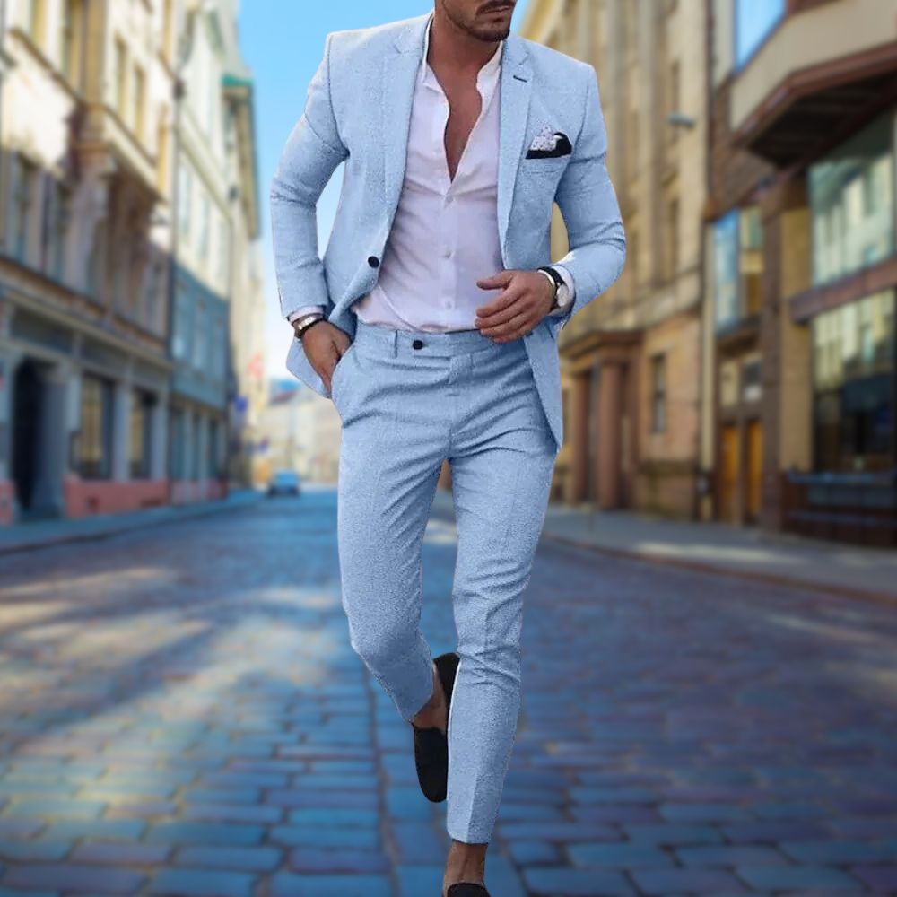 Bellivaro | Herresæt i Slim Fit – Moderne Skræddersyet Business Look