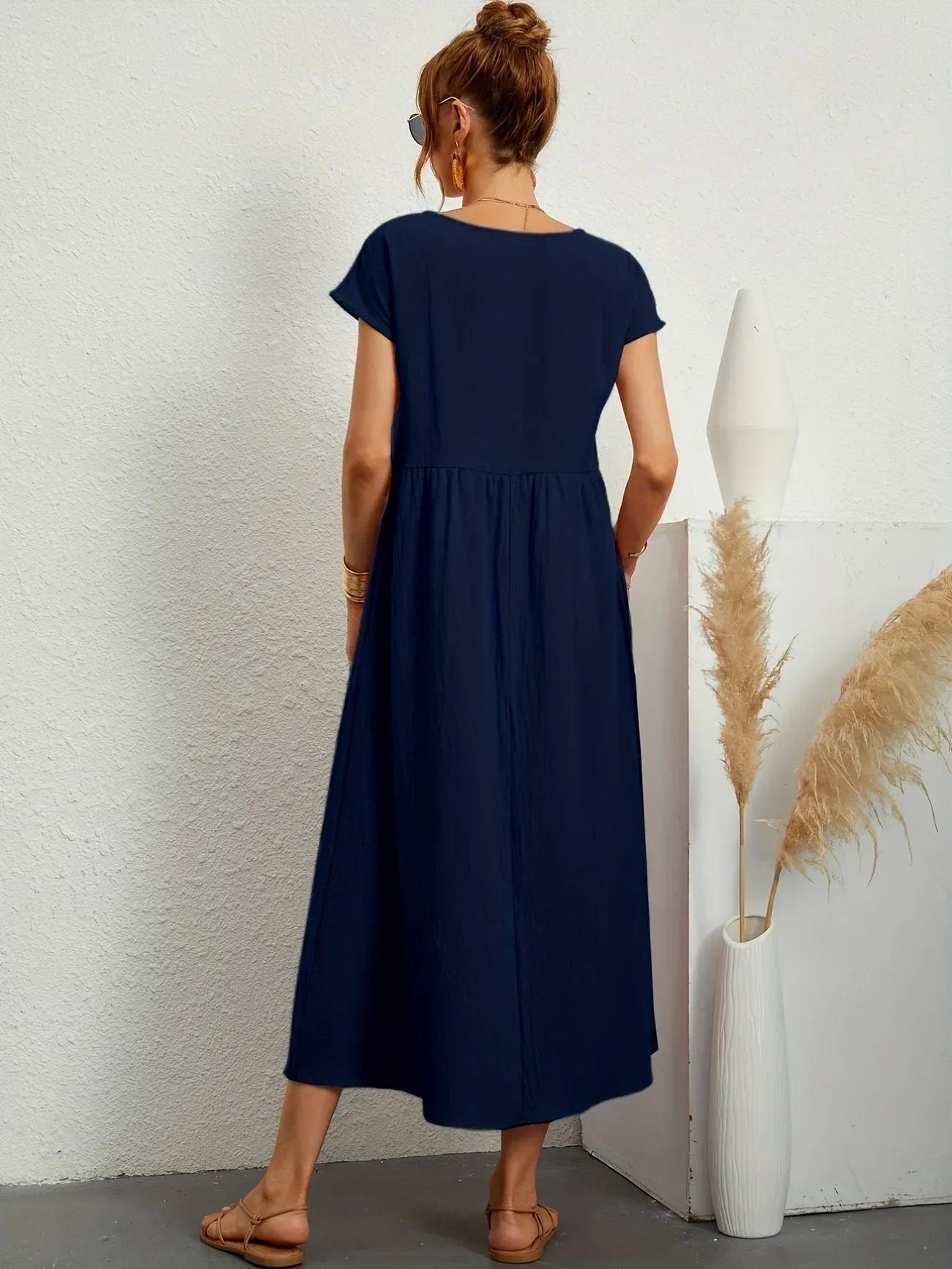 Robe longue ample pour femmes - Élégance estivale et confort