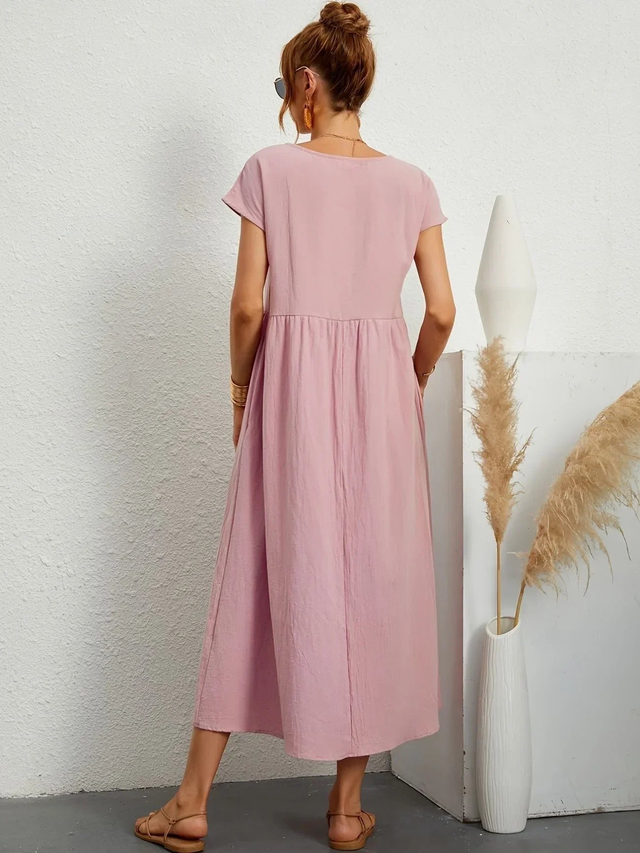 Robe longue ample pour femmes - Élégance estivale et confort