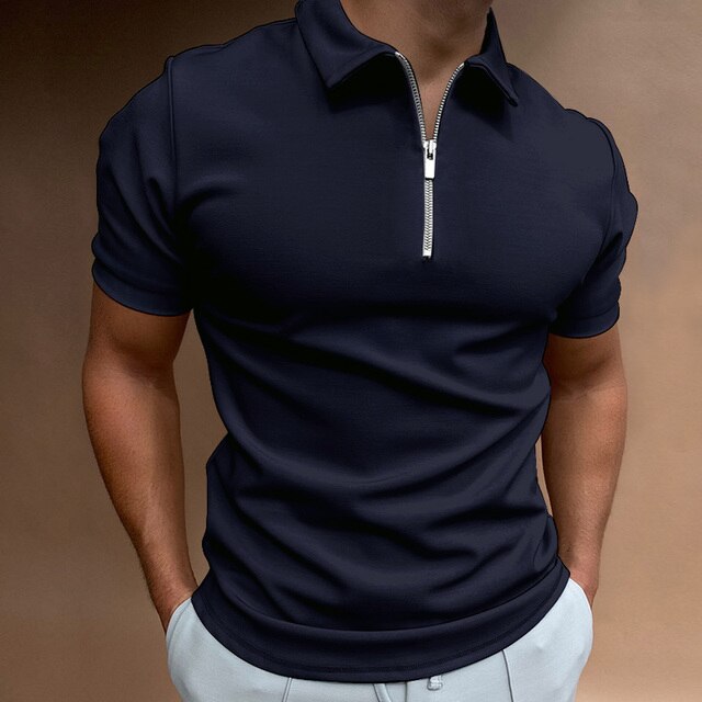 Pánské polo s zipem | Moderní střih a stylový komfort
