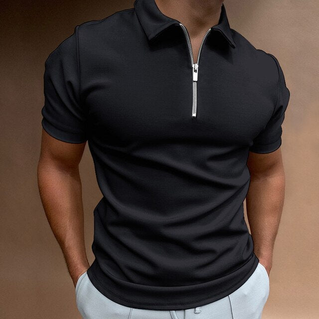 Pánské polo s zipem | Moderní střih a stylový komfort