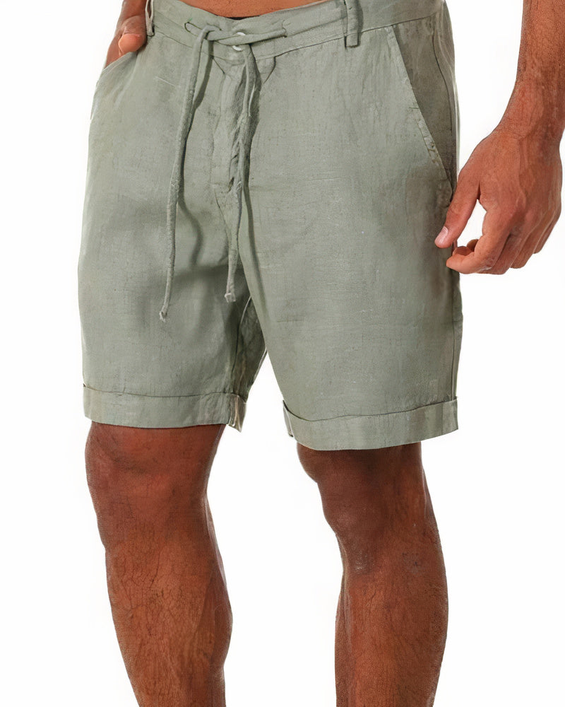 Iven herre shorts – Afslappet let shorts til sommer, strand og by