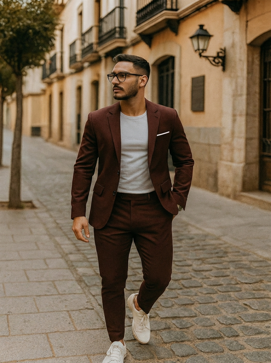 Pánský formální svatební oblek | elegantní