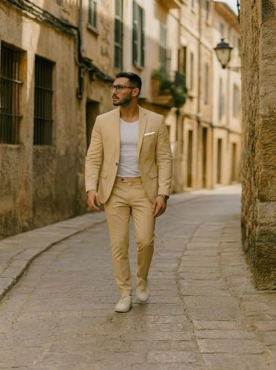 Pánský formální svatební oblek | elegantní