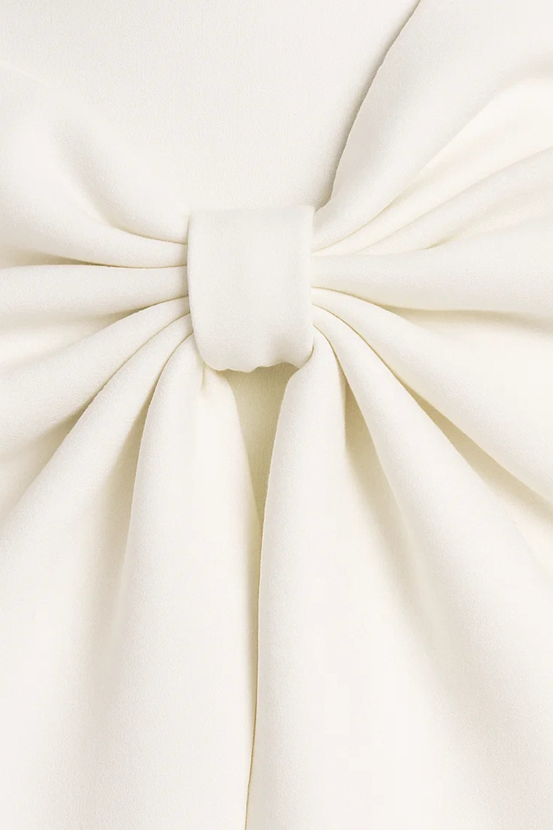 Dame Mini-kjole - Bustier Udsvajede Nederdel Sløjfe Ryg | Bryllup