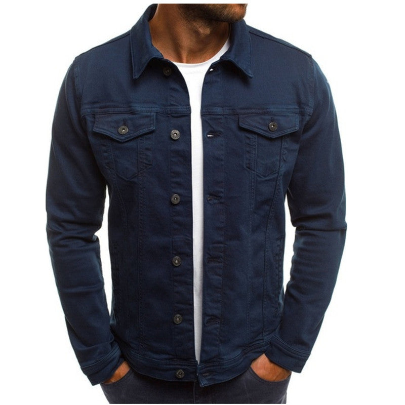 Bellivaro | Casual Denim Jakke til Herrer – Klassisk Stil og Komfort