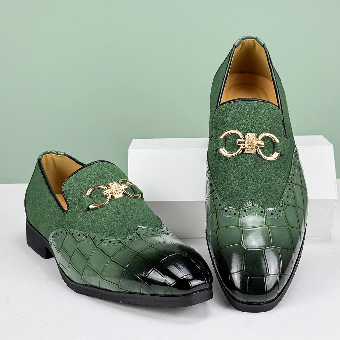 Læder Loafers