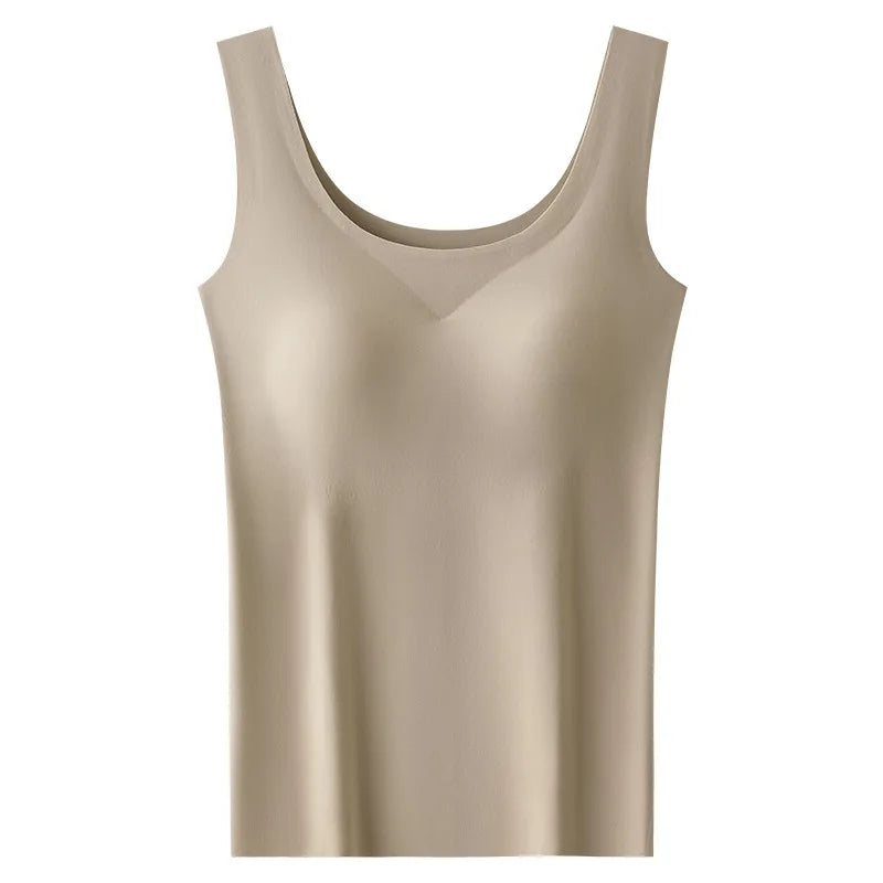Sømløs Tank Top med Indbygget BH