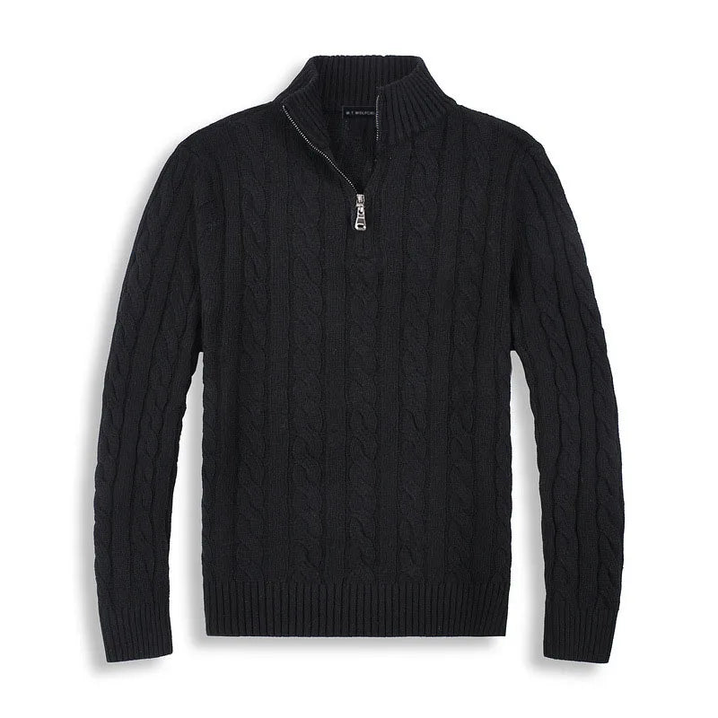 Bellivaro | Herre Old Money Half-Zip Trøje | Klassisk Langærmet