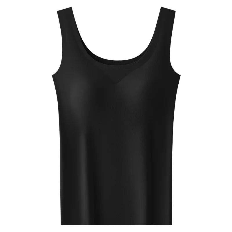 Sømløs Tank Top med Indbygget BH