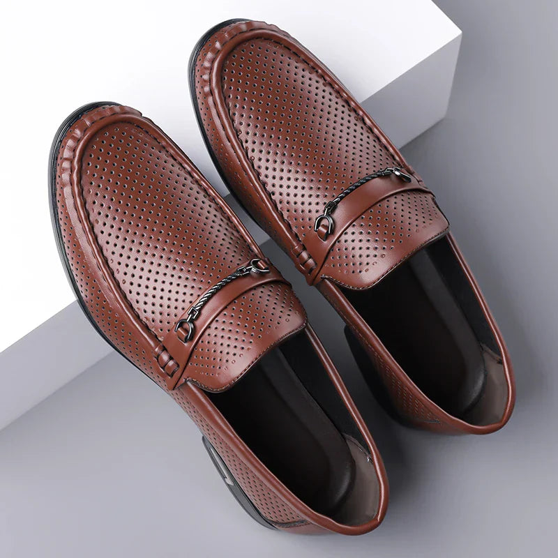 Ιταλικά Δερμάτινα Loafers Carlos
