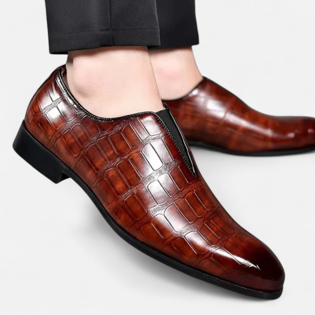 Sevilla loafers i ægte læder til mænd – klassisk elegance og sofistikeret komfort