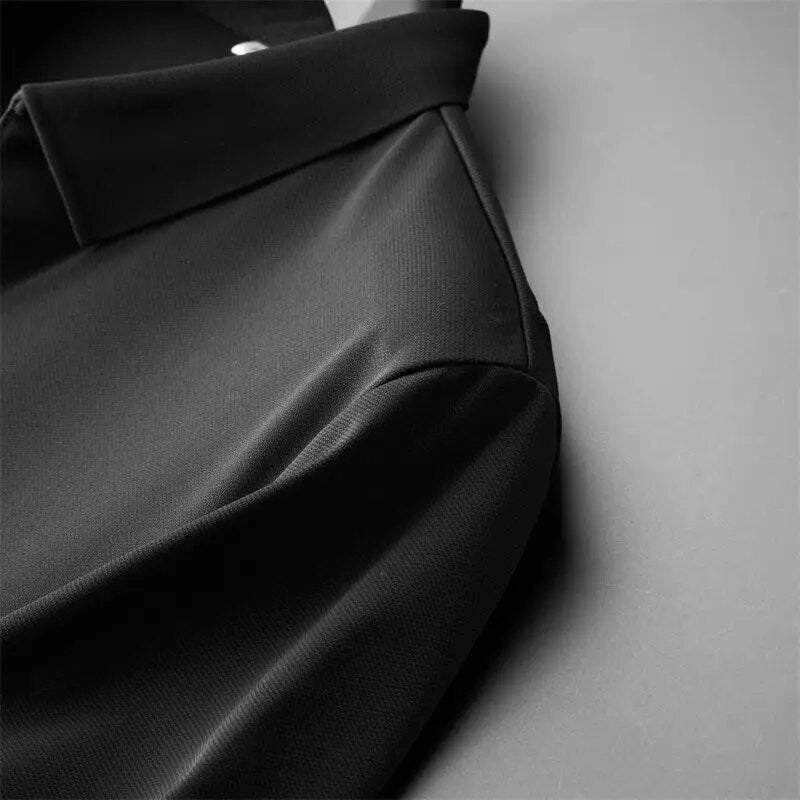 Bellivaro | Herre Modetøj 2-delt Sæt | Åndbart Kortærmet Outfit til Hverdag og Fest