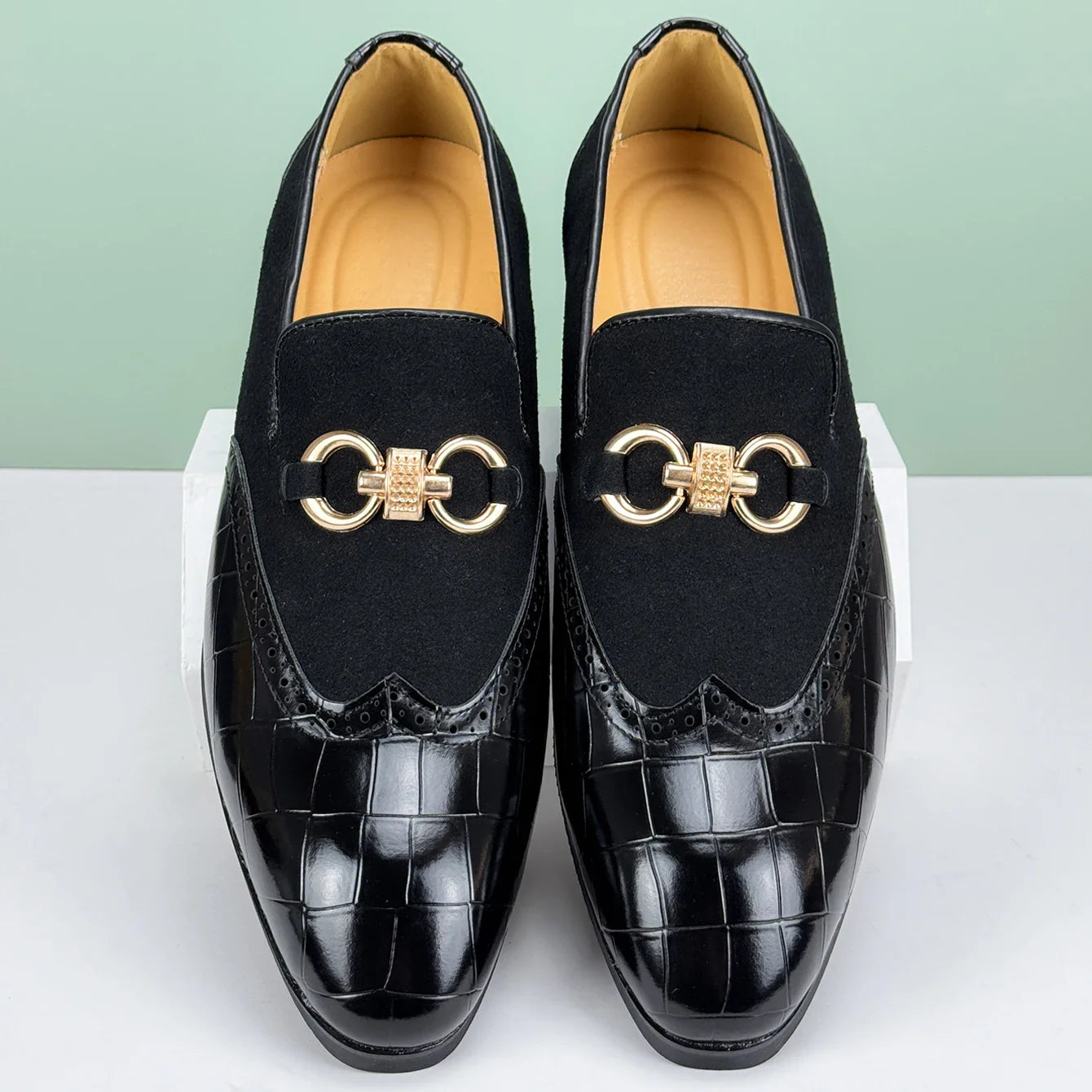 Læder Loafers