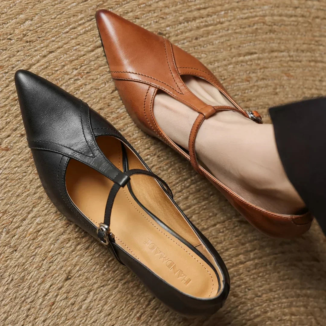 Guinevere Læder Pumps